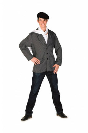 Feestbazaar Jas Boer Krijtstreep Man
