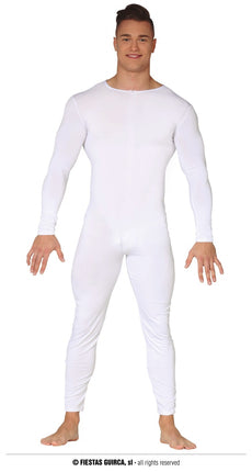 Feestbazaar Jersey Bodysuit Wit Volwassenen