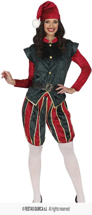 Feestbazaar Kerst Elf Outfit Titanthia
