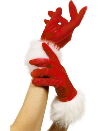 Feestbazaar Kerst handschoenen kort