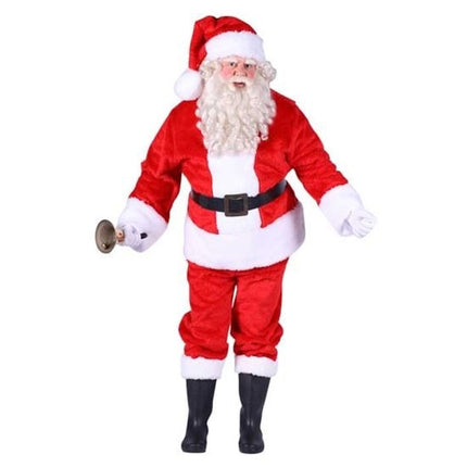Feestbazaar Kerstmanpak Pluche Traditioneel