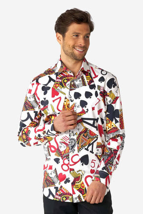 Feestbazaar King of Clubs Blouse Heren Opposuits