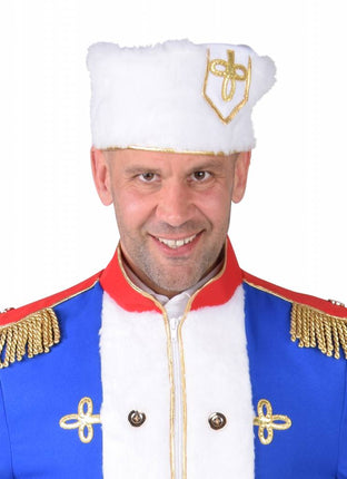 Feestbazaar Kolbak Wit Russisch