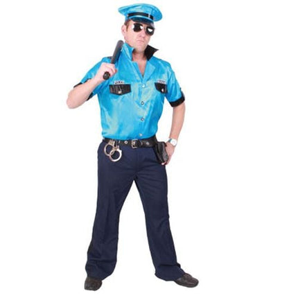 Feestbazaar Kostuum macho politie man