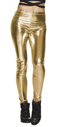 Feestbazaar Legging glans goud