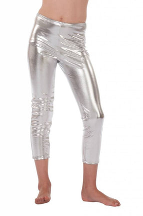 Feestbazaar Legging kind zilver