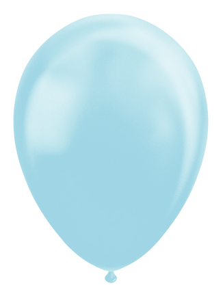 Feestbazaar Licht Blauw Macaron Ballonnen (50st)