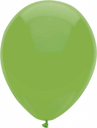Feestbazaar Lichtgroene ballonnen 30cm 12 stuks