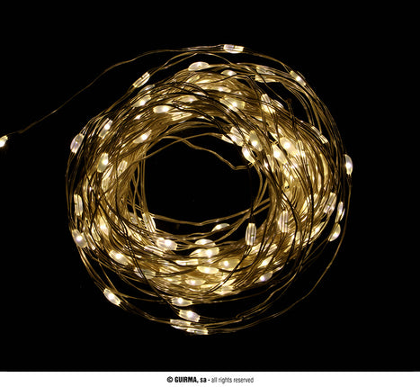 Feestbazaar Lichtslinger Groot Warm Wit LED (13,42m; 180 leds)