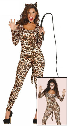Feestbazaar Luipaard bodysuit