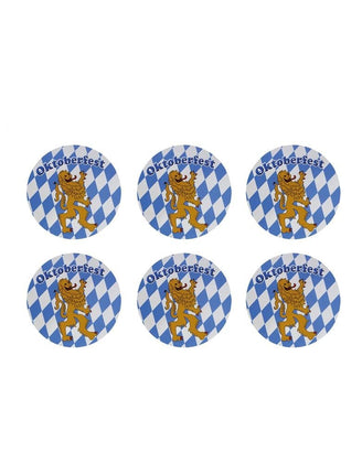 Feestbazaar Magnetische Onderzetters Oktoberfest (6st)