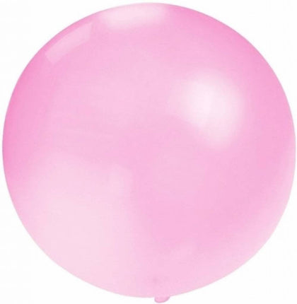 Feestbazaar Mega Ballon baby roze 90cm