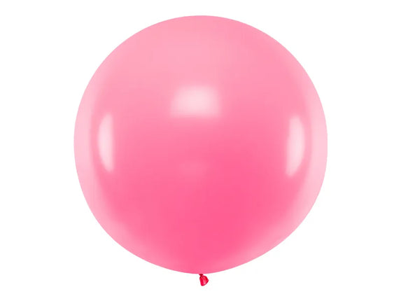 Feestbazaar Mega Ballon Pastel Pink 100cm