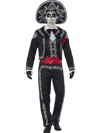 Feestbazaar Mexicaans Kostuum Man Day Of The Dead