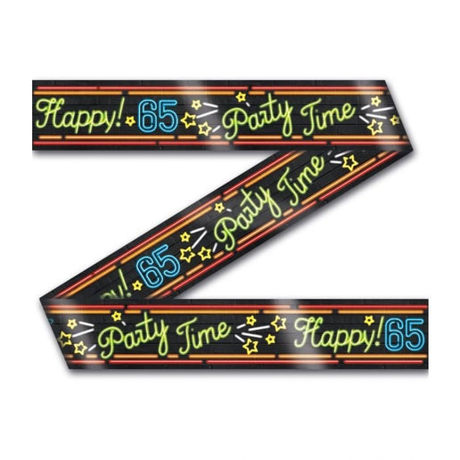 Feestbazaar Neon Markeerlint Happy 65