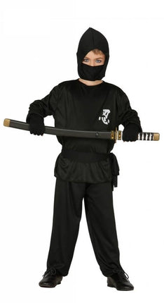 Feestbazaar Ninja pakje kind zwart budget
