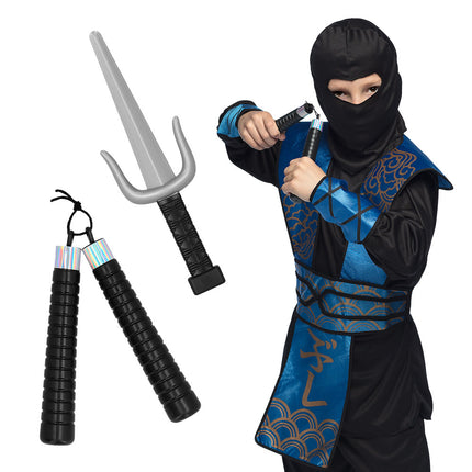 Feestbazaar Ninja Wapens 2-Delige Set
