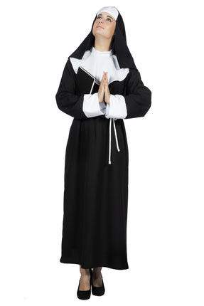 Feestbazaar Nonnenkleding dame 3-delig