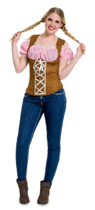 Feestbazaar Oktoberfest top roze budget