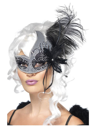 Feestbazaar Oogmasker Dark Angel