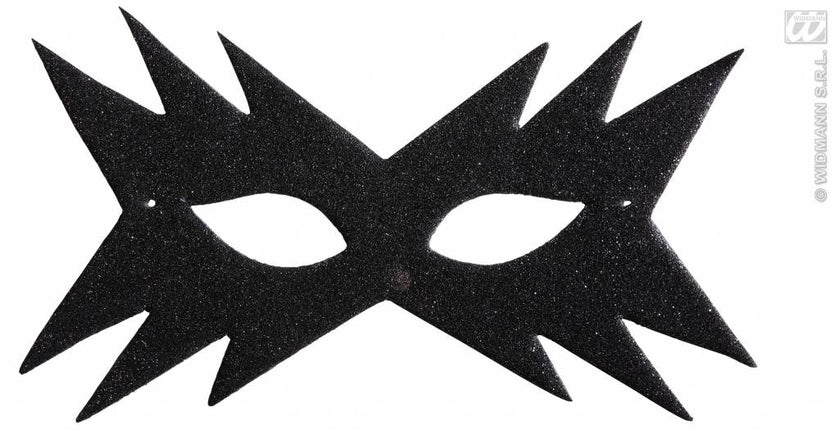 Feestbazaar Oogmasker ster zwart