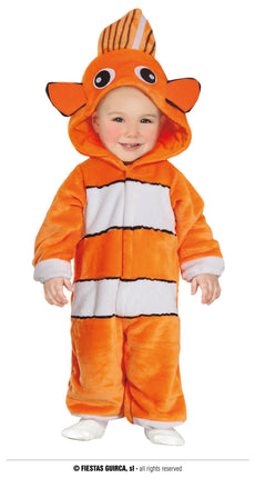 Feestbazaar Oranje vissenpakje Baby Nemo