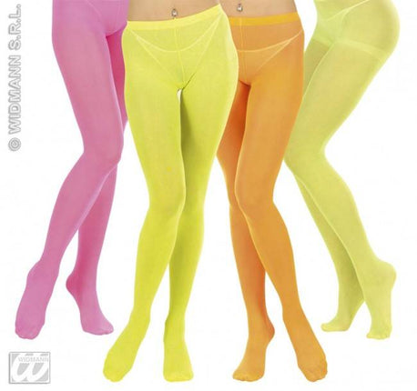 Feestbazaar Panty neon kleur