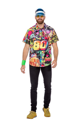 Feestbazaar Party Blouse 80's Heren