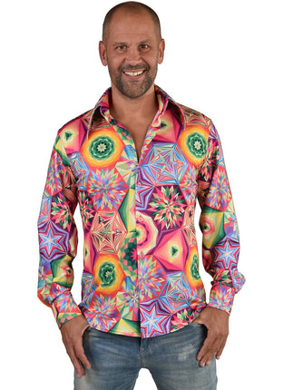 Feestbazaar Party Blouse Funky Disco Heren