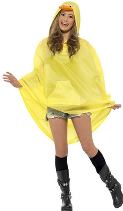Feestbazaar Party Poncho festival eend