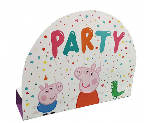 Feestbazaar Peppa Pig Uitnodigingskaartjes met envelop 8 stuks