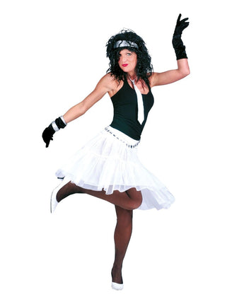 Feestbazaar Petticoat wit