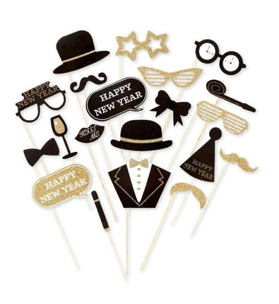 Feestbazaar Photo Booth Set Happy New Year (20st)