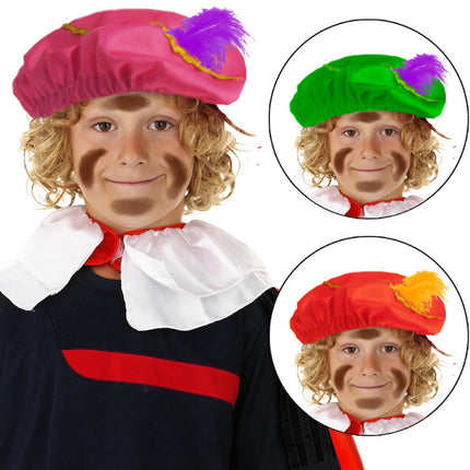 Feestbazaar Pietenbaret Kind Kleur