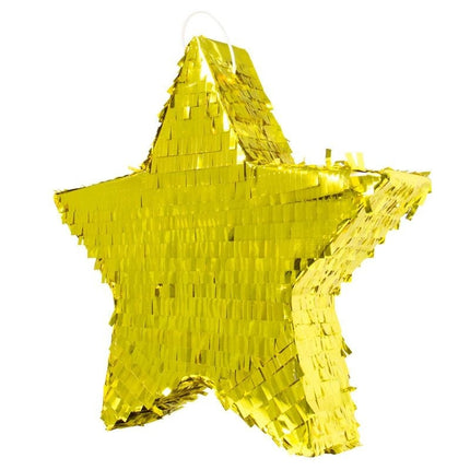 Feestbazaar Pinata Ster Goud - 45cm