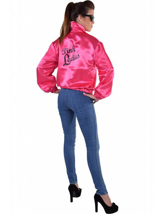 Feestbazaar Pink Ladies jacket deluxe