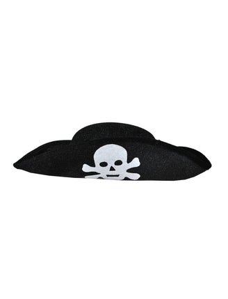 Feestbazaar Piratenhoed volwassen zwart populair
