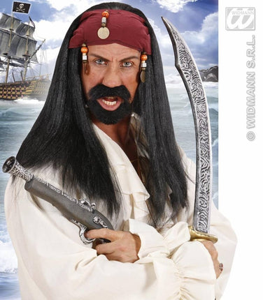 Feestbazaar Piratenpruik Xortax
