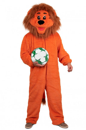 Feestbazaar Pluche Mascotte Leeuw Oranje