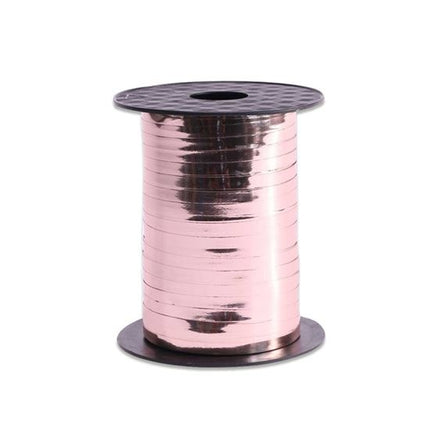 Feestbazaar Polyband Metallic Rosé Goud - 250m