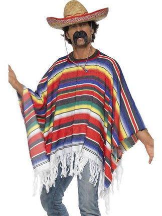 Feestbazaar Poncho multikleur