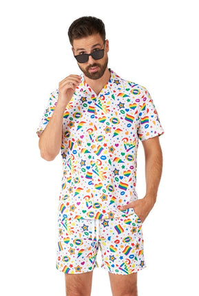 Feestbazaar Pride Rainbow Iconen Outfit Suitmeister