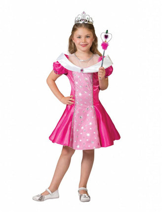 Feestbazaar Prinsesjurk Pinky Kind