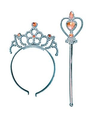 Feestbazaar Prinsessen Set Zilver Ninette