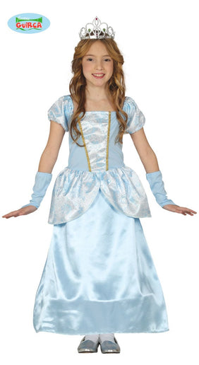 Feestbazaar Prinsessenjurk Isabella Blauw