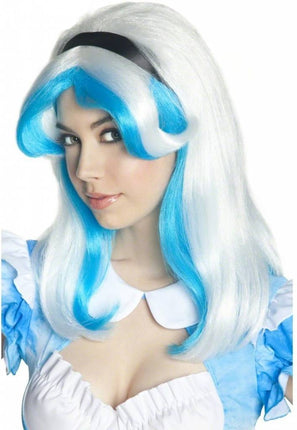 Feestbazaar Pruik Alice in Wonderland