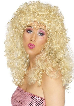 Feestbazaar Pruik Boogie Babe blond