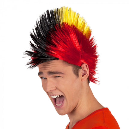 Feestbazaar Pruik Punk Hanekam Belgie