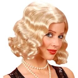 Feestbazaar Pruik Roaring 20s blond