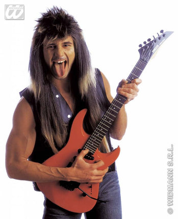 Feestbazaar Pruik Rocker